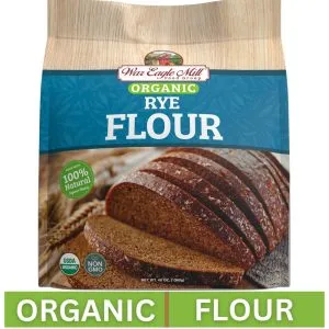 Bag of Organic Rye Flour from War Eagle Mill – USDA Organic, Non-GMO, perfect for hearty rye bread and baking
