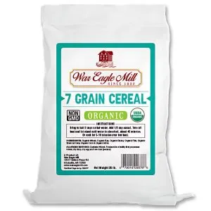 War Eagle Mill Organic 7-Grain Cereal, 25 lb bulk bag