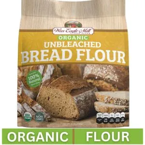 Organic Unbleached Bread Flour, 48 oz Resealable Bag – War Eagle Mill