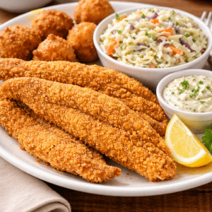 Ensley fried catfish hushpuppies - War Eagle Mill Food Group