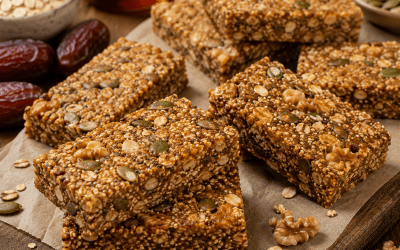 Crispy Quinoa Bars