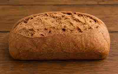 Rustic Rye Sourdough Loaf